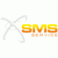 SMS service logo vector logo