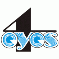 4 Eyes logo vector logo
