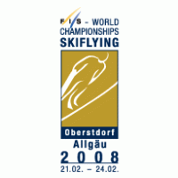 FIS World Championships Skiflying 2008 Oberstdorf logo vector logo