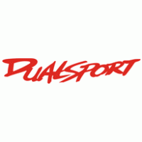 dualsport logo vector logo