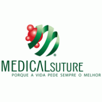 Medical Suture logo vector logo