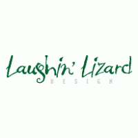 Laughin Lizard Design logo vector logo