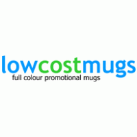 low cost mugs logo vector logo