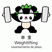Bejing_2008_mascot_Weightlifting logo vector logo