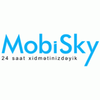 MobiSky logo vector logo