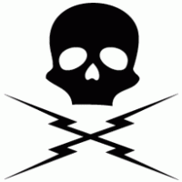 Death proof skull logo vector logo