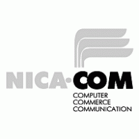 Nica-Com logo vector logo