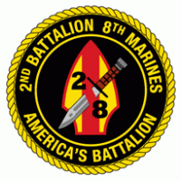 2nd Battalion 8th Marine Regiment USMC logo vector logo