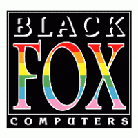 Black Fox Computers logo vector logo