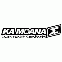 KA MOANA clothingCO. logo vector logo