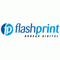Flash Print logo vector logo