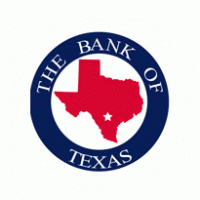 The Bank of Texas logo vector logo