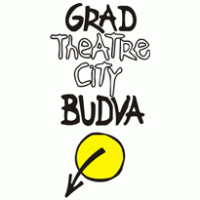 Grad teatar Budva logo vector logo