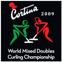 Cortina World Mixed Doubles Curling Championship 2009 logo vector logo