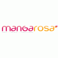 manga rosa logo vector logo