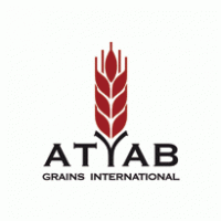 Atyab Grains logo vector logo