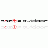 Pozitif Outdoor logo vector logo