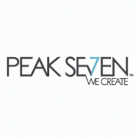 Peak Seven Advertising logo vector logo