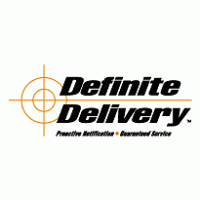 Definite Delivery logo vector logo