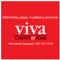 Viva Carpets & Home logo vector logo