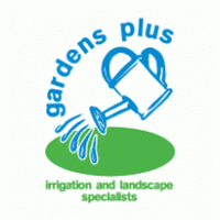 Gardens Plus logo vector logo