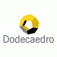 Dodecaedro logo vector logo