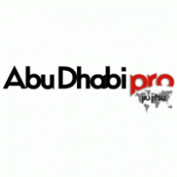 ABU DHABI PRO logo vector logo