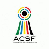 ACSF Asian Clay Shooting Federation logo vector logo