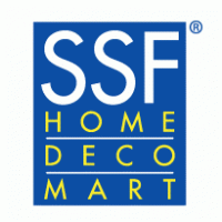 SSF home deco mart logo vector logo