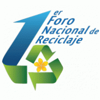 1er Foro Nacional de Reciclaje logo vector logo