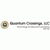 Quantum Crossings logo vector logo