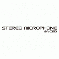 BA-CS10 Stereo Microphone logo vector logo