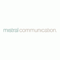 Mistral Communication logo vector logo