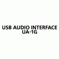 USB Audio Interface UA-1G logo vector logo