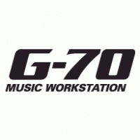 G-70 Music Workstation logo vector logo