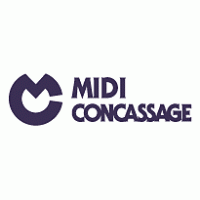 Midi Concassage logo vector logo