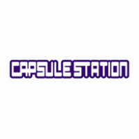 Capsule Station logo vector logo