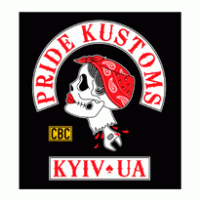 Pride Kustoms logo vector logo