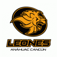 Leones Anáhuac Cancún logo vector logo