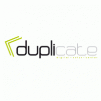 duplicate logo vector logo