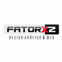 Fator X2 logo vector logo