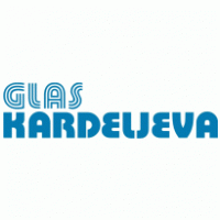 Glas Kardeljeva logo vector logo