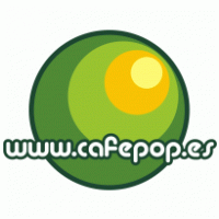 logo web cafe pop logo vector logo