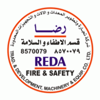 REDA Fire & safety logo vector logo