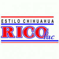 estilo chihuahua rico lac logo vector logo