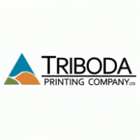 Triboda Printing Company logo vector logo
