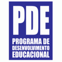 PDE PR logo vector logo