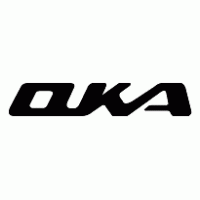 Oka auto logo vector logo
