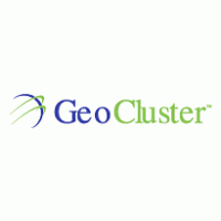 GeoCluster logo vector logo