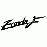 Pagani Zonda F logo vector logo